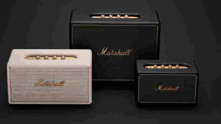 Marshall’s new speakers pair Sonos-like functionality with vintage looks
