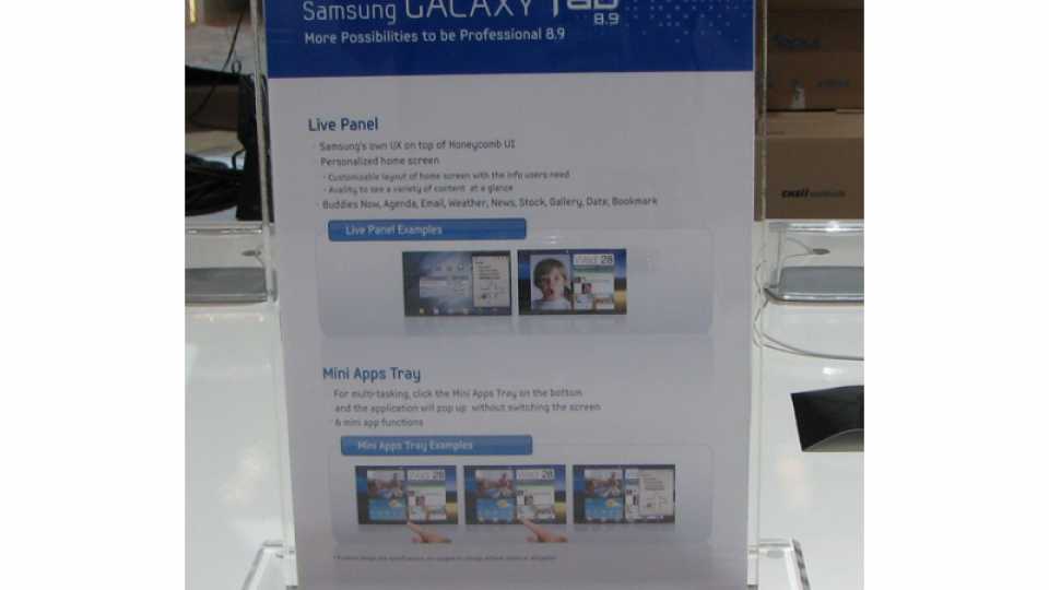 Samsung Galaxy Tab 8.9 Officially Unveiled