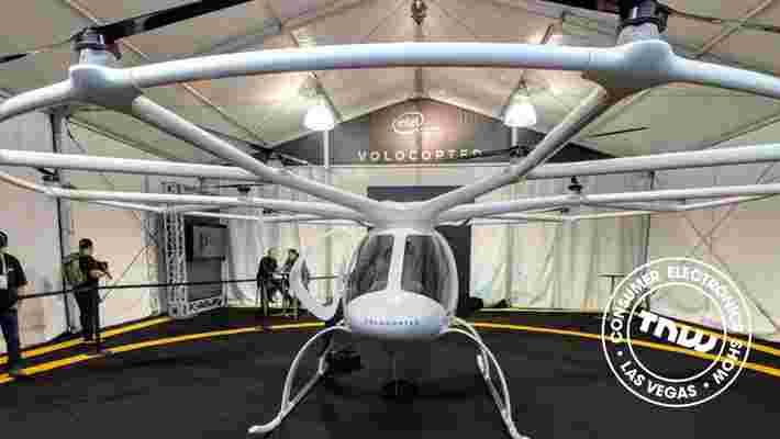 Volocopter’s fully-electric autonomous manned multicopter is ridiculously cool