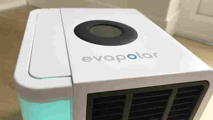 This desktop air conditioner creates a frosty bubble just for you